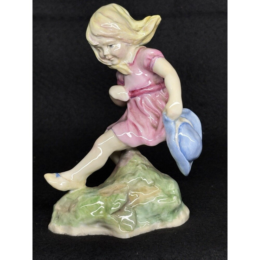 Vintage Royal Worcester Figure March 3454 F.G. Doughty - Months of Year